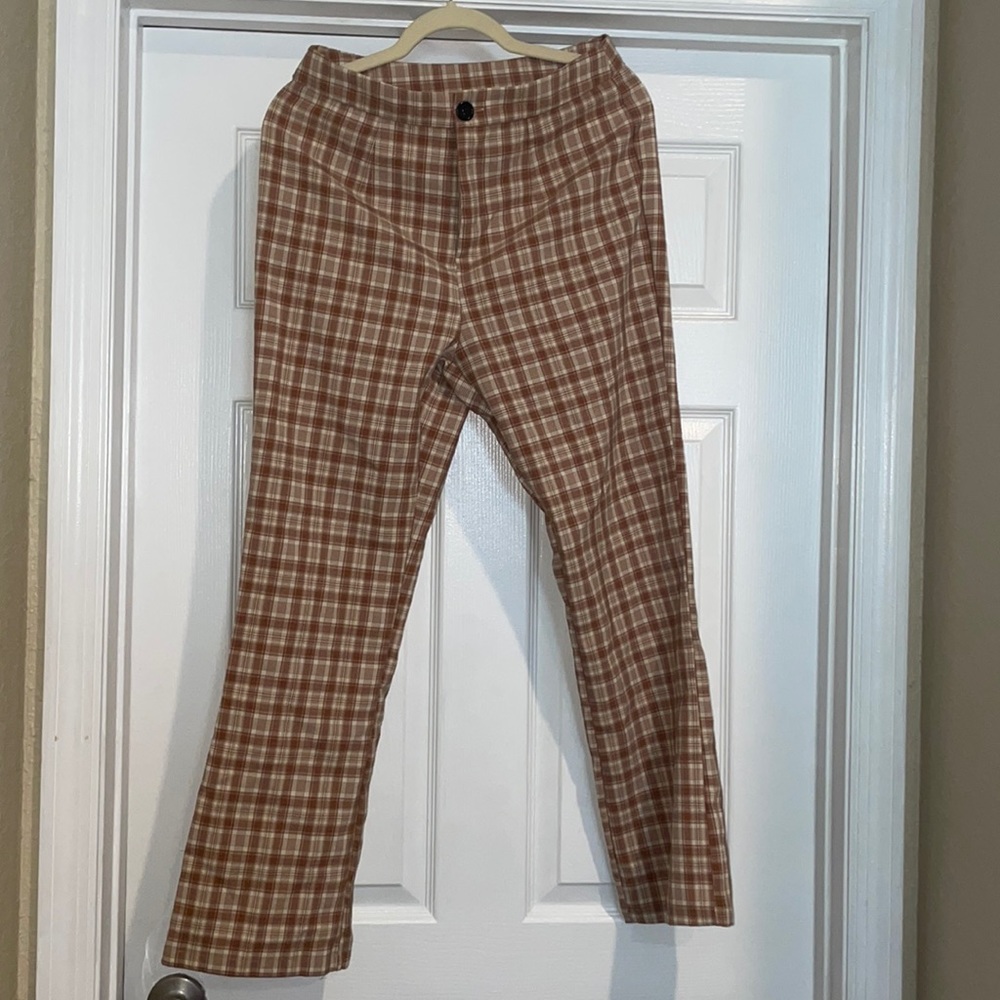 Plaid pants